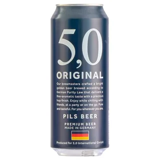 5,0 PILS NEGRA (PILSEN) 24/500ML