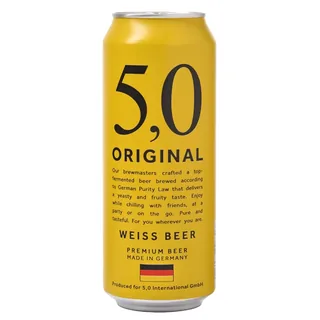 5,0 PILS OR WEISS (AMARILLA) 24/500ML